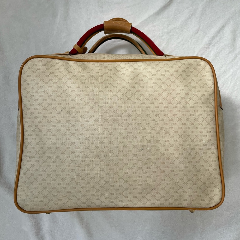 Vintage Gucci Weekender Bag | Authentic GG Bag - Picture 3 of 13